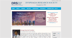 Desktop Screenshot of dysphagiaresearch.org