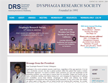 Tablet Screenshot of dysphagiaresearch.org